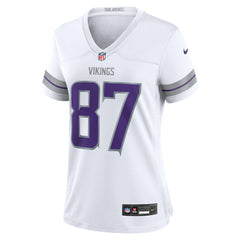 T.J. Hockenson Minnesota Vikings Women's Alternate Game Player Jersey White | Nike for Sale