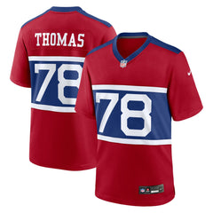 Andrew Thomas New York Giants Alternate Player Game Jersey Century Red | Nike for Sale