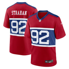 Michael Strahan New York Giants Alternate Retired Player Game Jersey Century Red | Nike for Sale