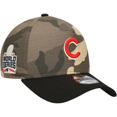 Chicago Cubs New Era Camo Crown A-Frame 9FORTY Adjustable Hat Hats - MLB