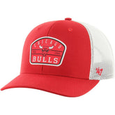Chicago Bulls '47 Semi Patch Trucker Adjustable Hat Red - NBA