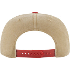 Chicago Bulls '47 Chilmark Captain Snapback Khaki/Red - NBA