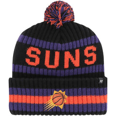 Phoenix Suns '47 Bering Cuffed Knit Hat with Pom Black - NBA