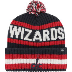 Washington Wizards '47 Bering Cuffed Knit Hat with Pom Navy - NBA