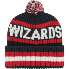 Washington Wizards '47 Bering Cuffed Knit Hat with Pom Navy - NBA