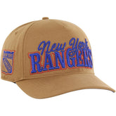New York Rangers '47 Barnes Hitch Adjustable Hat - Tan - NHL