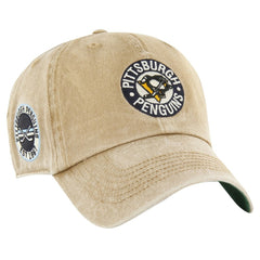 Pittsburgh Penguins '47 Earldor Clean Up Adjustable Hat - Khaki - NHL
