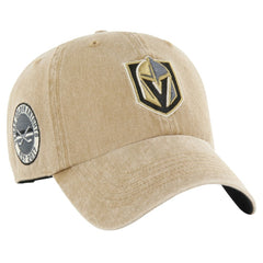Vegas Golden Knights '47 Earldor Clean Up Adjustable Hat - Khaki - NHL