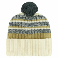 Vegas Golden Knights '47 Tavern Cuffed Knit Hat with Pom - Cream - NHL
