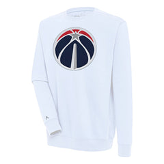 Washington Wizards Antigua Victory Pullover Sweatshirt White - NBA