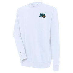 Jacksonville Jaguars Antigua Victory Pullover Sweatshirt White | NFL