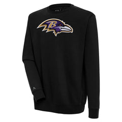 Baltimore Ravens Antigua Victory Pullover Sweatshirt Black | NFL