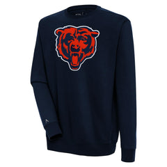 Chicago Bears Antigua Victory Pullover Sweatshirt Navy | NFL