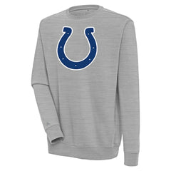 Indianapolis Colts Antigua Victory Pullover Sweatshirt Heather Gray | NFL