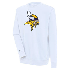 Minnesota Vikings Antigua Victory Pullover Sweatshirt White | NFL