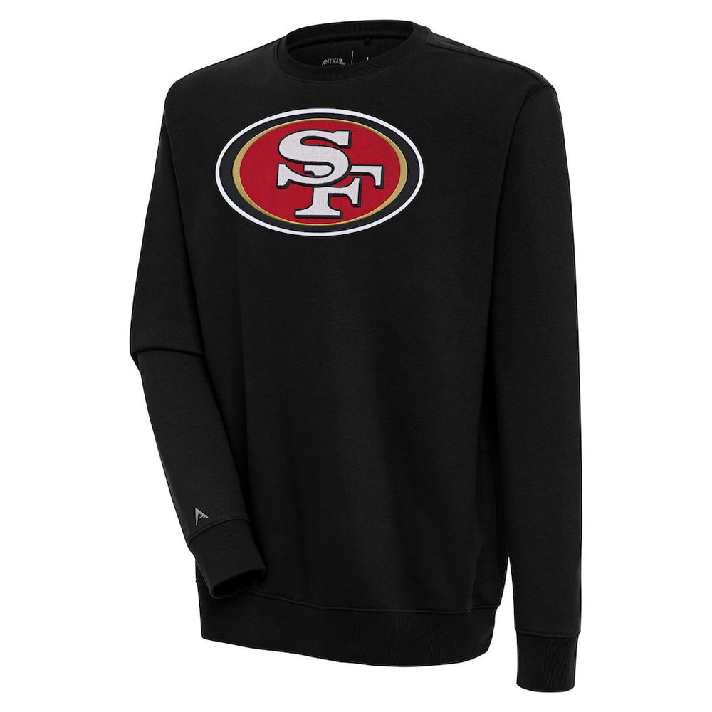 San Francisco 49ers Antigua Victory Pullover Sweatshirt Black | NFL