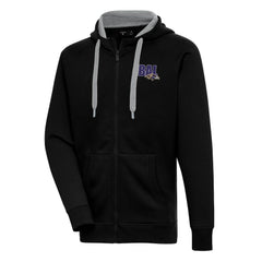 Baltimore Ravens Antigua Victory Full-Zip Hoodie Black | NFL