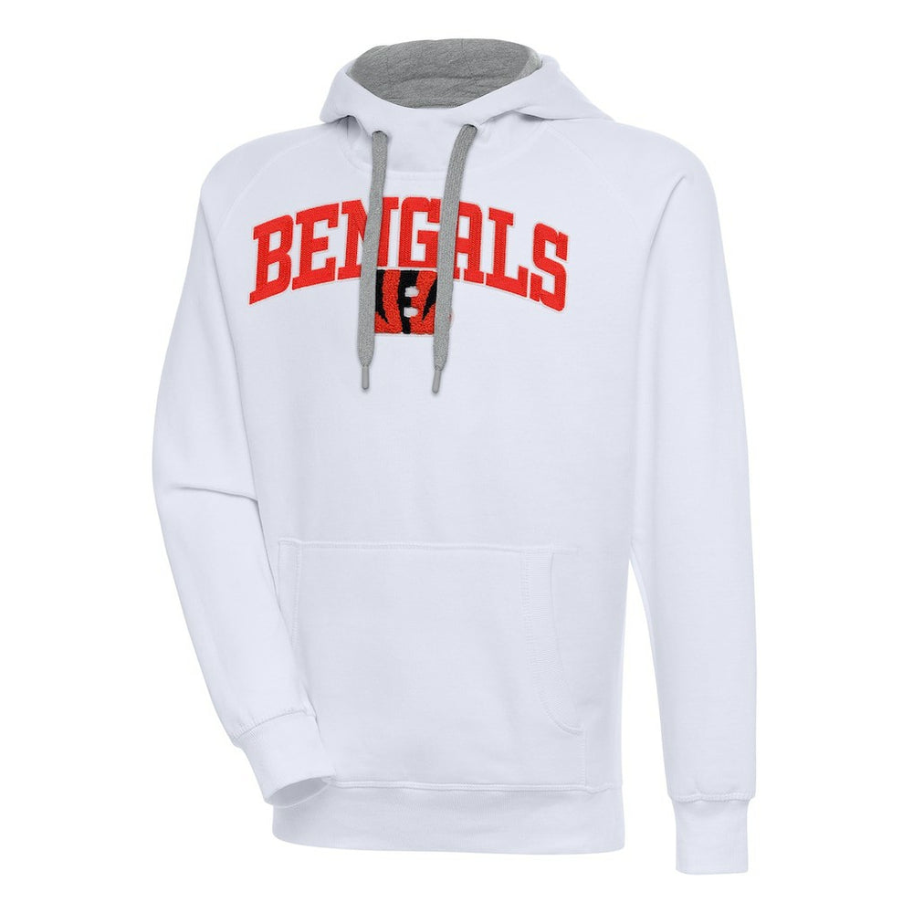 Cincinnati Bengals Antigua Victory Pullover Hoodie White | NFL
