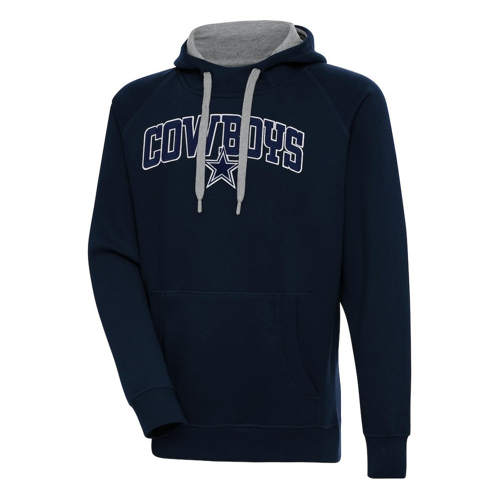 Dallas Cowboys Antigua Victory Pullover Hoodie Navy | NFL