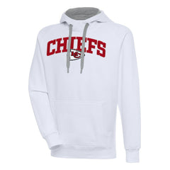 Kansas City Chiefs Antigua Victory Pullover Hoodie White | NFL