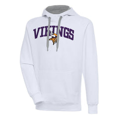 Minnesota Vikings Antigua Victory Pullover Hoodie White | NFL