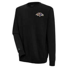 Baltimore Ravens Antigua Victory Pullover Sweatshirt Black | NFL