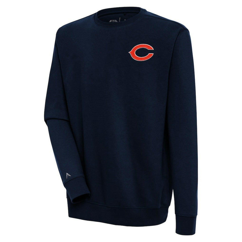 Chicago Bears Antigua Victory Pullover Sweatshirt Navy | NFL