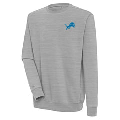 Detroit Lions Antigua Victory Pullover Sweatshirt Heather Gray | NFL