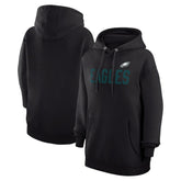 Philadelphia Eagles G-III 4Her by Carl Banks Women's Dot Print Pullover Hoodie Black | NFL