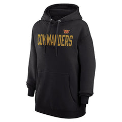 Washington Commanders G-III 4Her by Carl Banks Women's Dot Print Pullover Hoodie Black | NFL