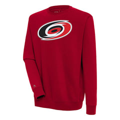 Carolina Hurricanes Antigua Victory Pullover Sweatshirt - Red - NHL