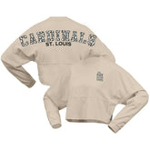 St. Louis Cardinals Fanatics Women's Long Sleeve Cropped Jersey T-Shirt - MLB