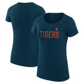 Detroit Tigers G-III 4Her by Carl Banks Women's Super-Slim Fit Lightweight Dot Print T-Shirt - MLB