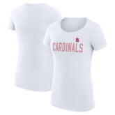 St. Louis Cardinals G-III 4Her by Carl Banks Women's Super-Slim Fit Lightweight Dot Print T-Shirt - MLB