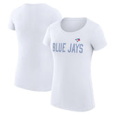 Toronto Blue Jays G-III 4Her by Carl Banks Women's Super-Slim Fit Lightweight Dot Print T-Shirt - MLB