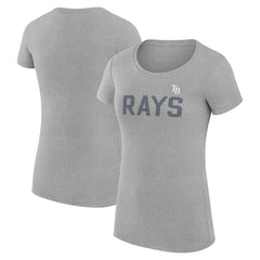Tampa Bay Rays G-III 4Her by Carl Banks Women's Super-Slim Fit Lightweight Dot Print T-Shirt - MLB