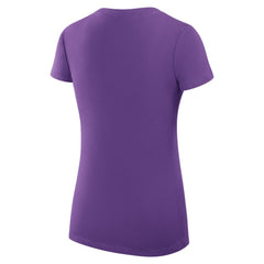 Colorado Rockies G-III 4Her by Carl Banks Women's Super-Slim Fit Lightweight Dot Print V-Neck T-Shirt - MLB