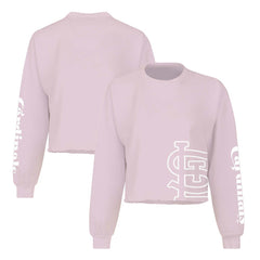 St. Louis Cardinals Fanatics Women's Cropped Slouchy Long Sleeve T-Shirt - MLB