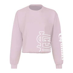 St. Louis Cardinals Fanatics Women's Cropped Slouchy Long Sleeve T-Shirt - MLB
