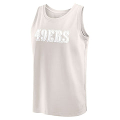 San Francisco 49ers Elements Tank Top Cream | Fanatics
