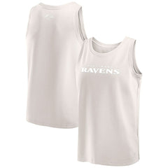 Baltimore Ravens Elements Tank Top Cream | Fanatics
