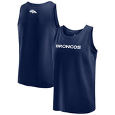Denver Broncos Elements Tank Top Navy | Fanatics