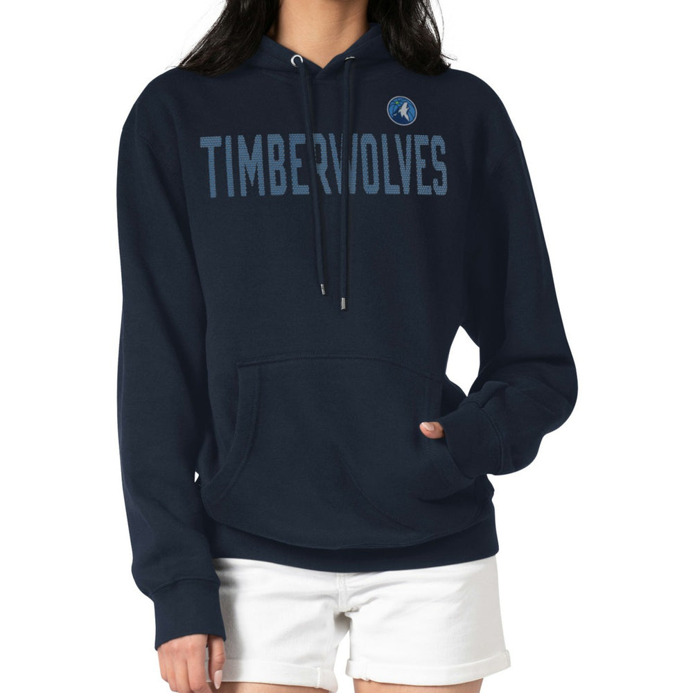 Minnesota Timberwolves G-III 4Her by Carl Banks Women's Dot Print Pullover Hoodie Navy - NBA