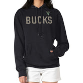 Milwaukee Bucks G-III 4Her by Carl Banks Women's Dot Print Pullover Hoodie Black - NBA