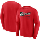 Carolina Hurricanes Fanatics Focus Fleece Pullover Sweatshirt - Red - NHL
