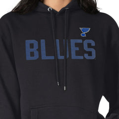 St. Louis Blues G-III 4Her by Carl Banks Women's Dot Print Pullover Hoodie - Black - NHL