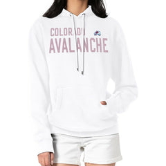 Colorado Avalanche G-III 4Her by Carl Banks Women's Dot Print Pullover Hoodie - White - NHL