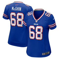 Garrett McGhin Buffalo Bills Women's Team Game Jersey Royal | Nike for Sale