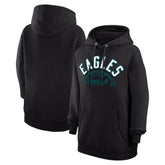 Philadelphia Eagles Starter Unisex Half Ball Team Fleece Pullover Hoodie Black | NFL