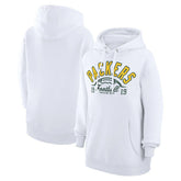 Green Bay Packers Starter Unisex Half Ball Team Fleece Pullover Hoodie White | NFL